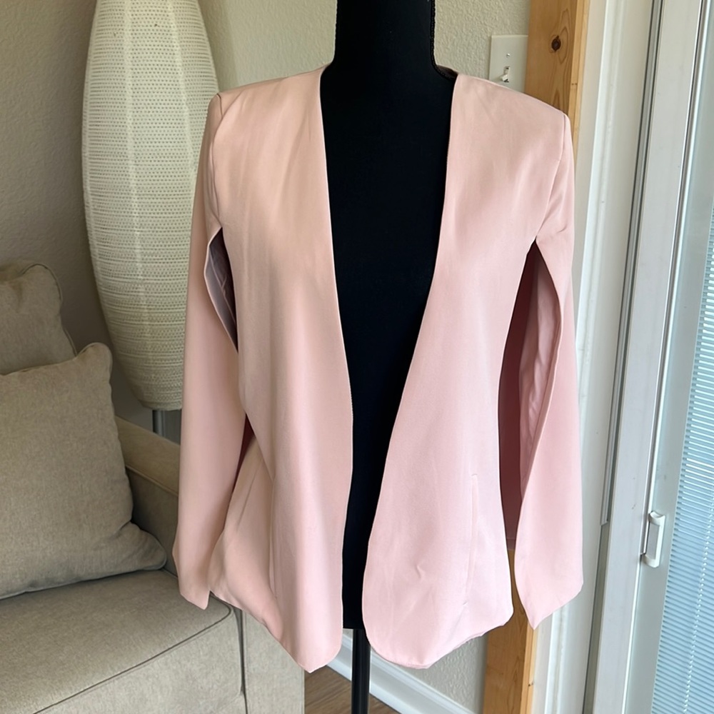 Pink business cape